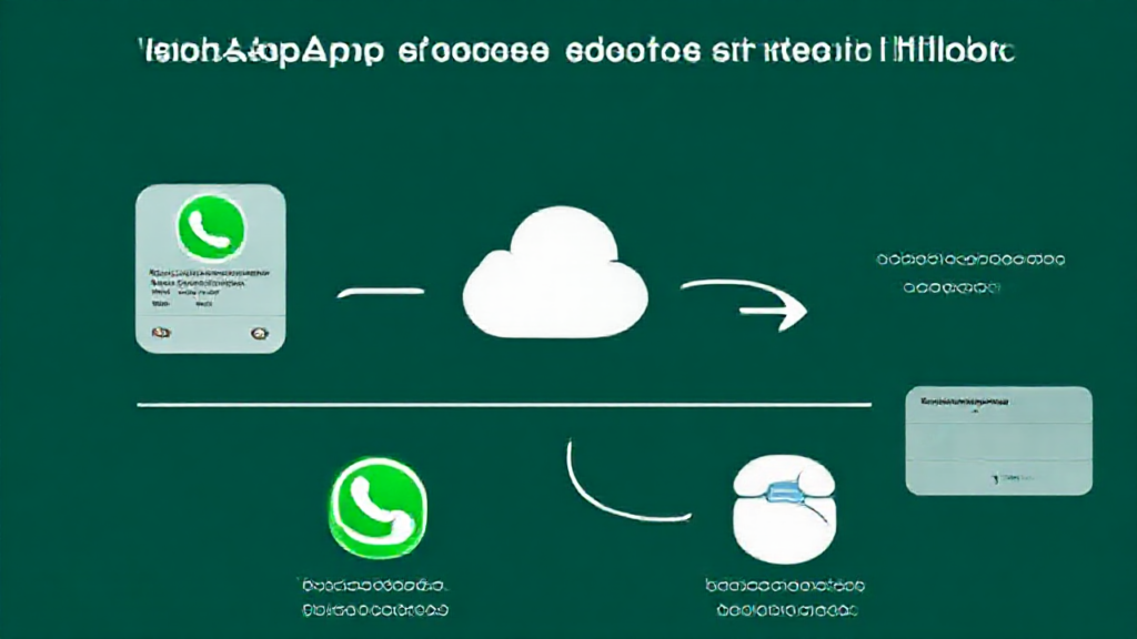 Imagem mostrando backup de fotos no WhatsApp em dispositivos iOS.