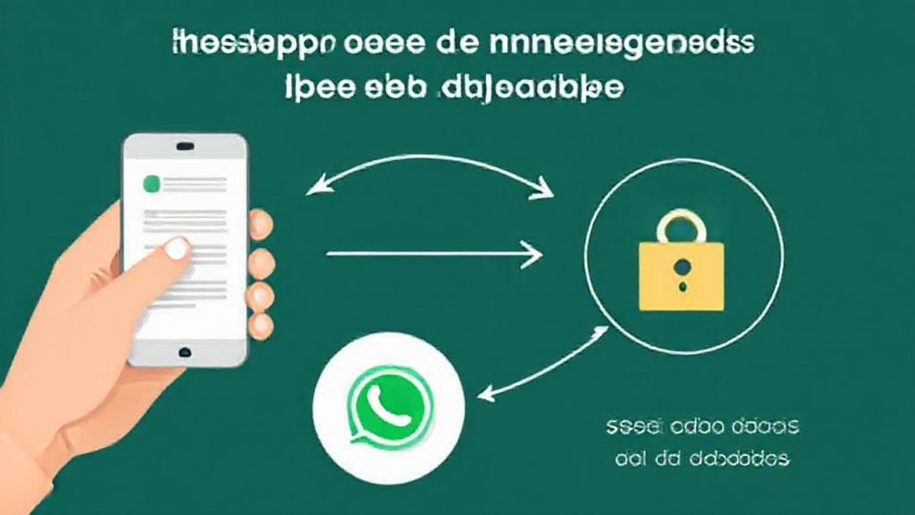 Imagem ilustrativa mostrando um smartphone com notificações do WhatsApp e aplicativos para recuperar mensagens apagadas.