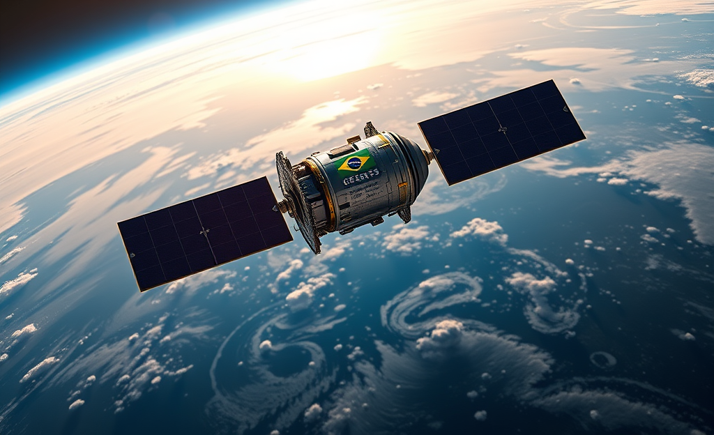 CBERS-5: Satélite conjunto Brasil-China para dados climáticos