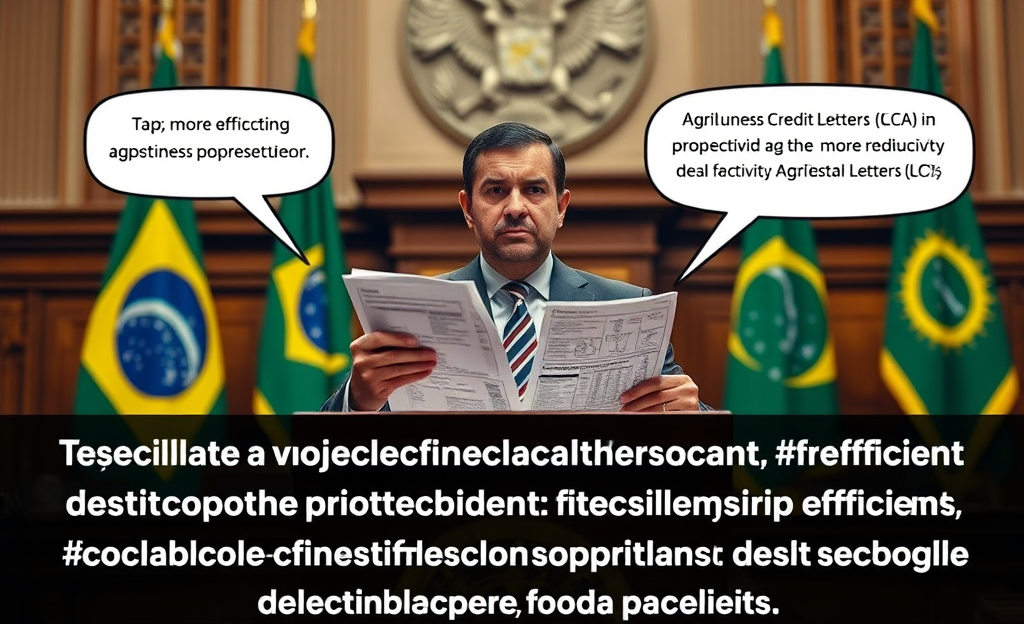 Deputado federal critica proposta do governo sobre taxação de LCAs e LCIs, destacando os impactos negativos na economia brasileira.