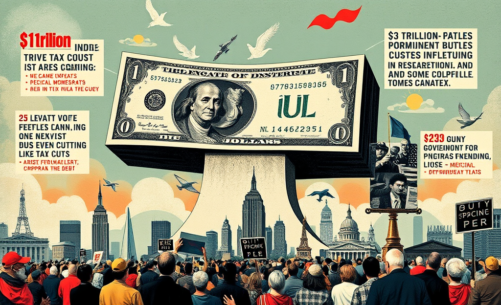 Análise sobre o impacto econômico do Big Beautiful Bill e suas implicações na dívida pública e nas políticas fiscais.