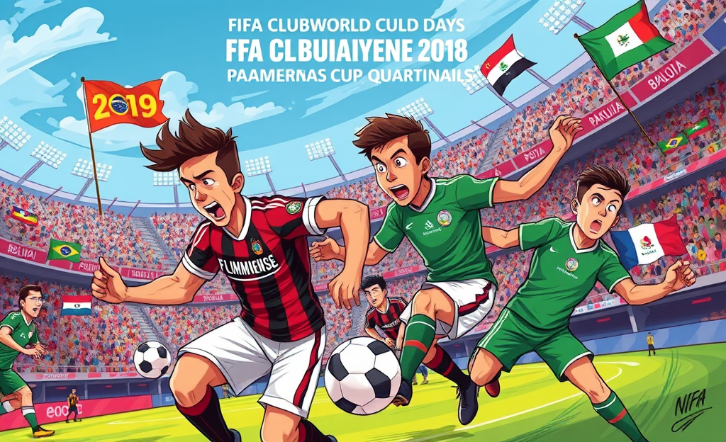 Fluminense e Palmeiras em destaque durante o Mundial de Clubes da FIFA com picos de interesse no Google.