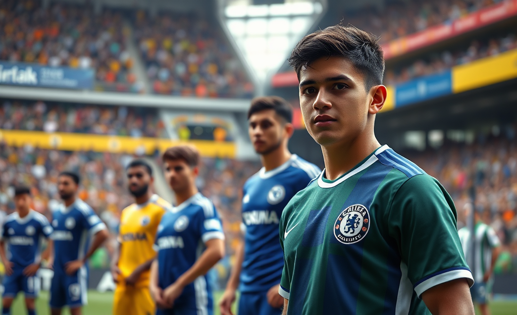 Jogadores do Chelsea se preparam para confronto contra Estêvão do Palmeiras nas quartas de final do Mundial de Clubes.
