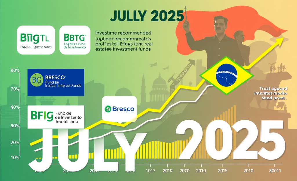 Análise dos cinco fundos imobiliários mais recomendados e perspectivas para investimentos em FIIs em meio a juros altos.