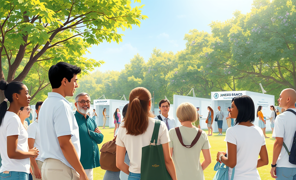 Imagem representativa do movimento Janeiro Branco focando na promoção da saúde mental.