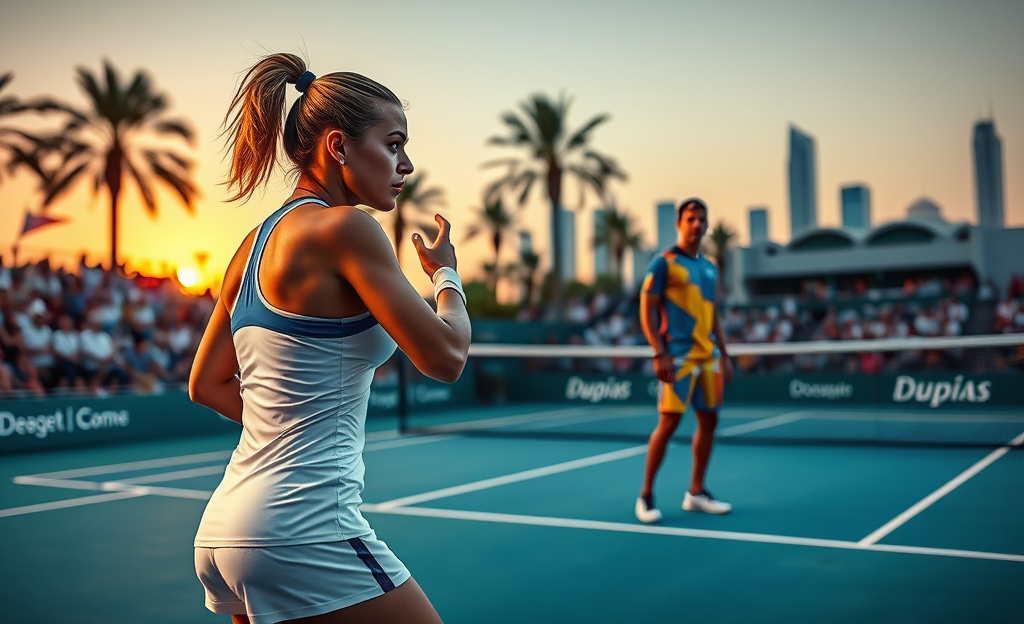 Aryna Sabalenka e Nick Kyrgios se enfrentam no tênis em busca de revanche e igualdade no esporte.
