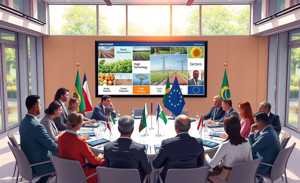 Acordo Mercosul-União Europeia: um passo rumo ao livre comércio entre duas grandes regiões democráticas.