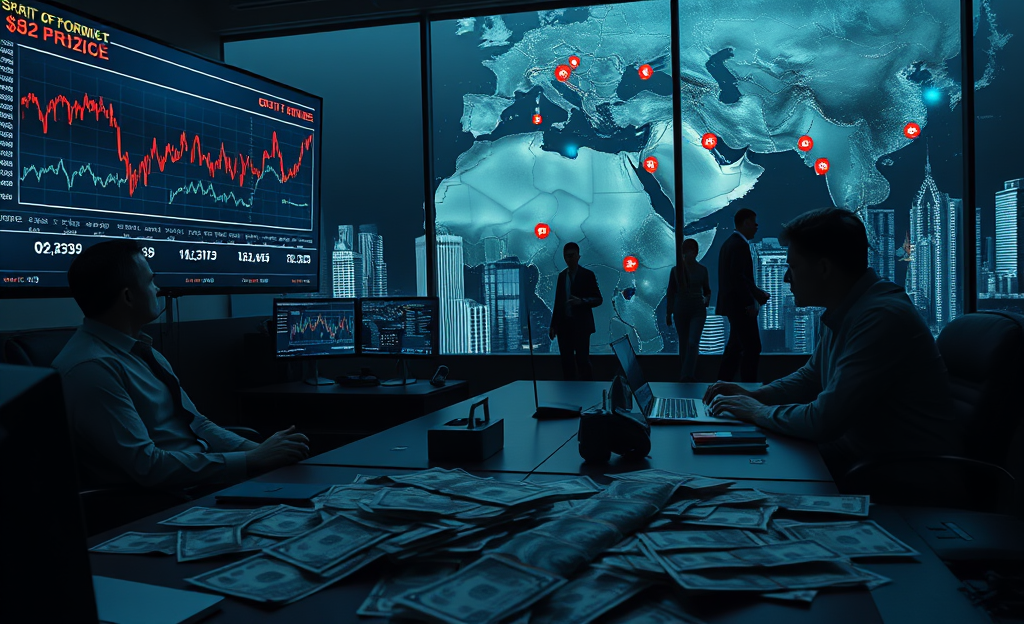 A crise da economia global em meio à guerra no Oriente Médio e suas consequências no preço do petróleo e na inflação.