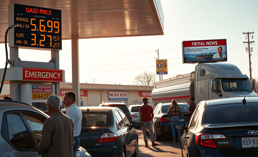 Aumento nos preços da gasolina e seu impacto econômico.