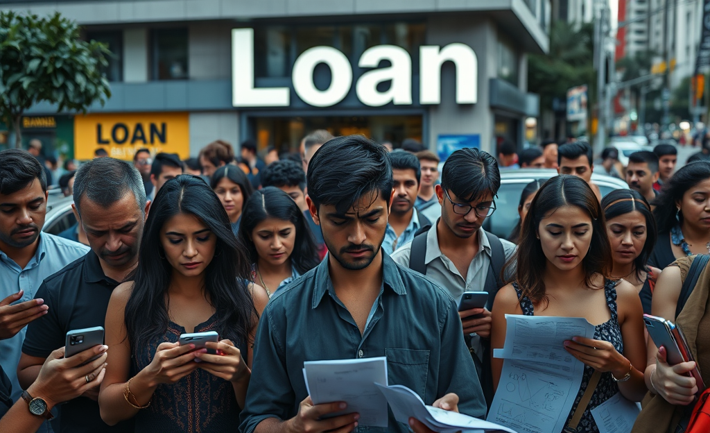 Ilustração sobre o endividamento alarmante dos brasileiros e suas consequências financeiras.